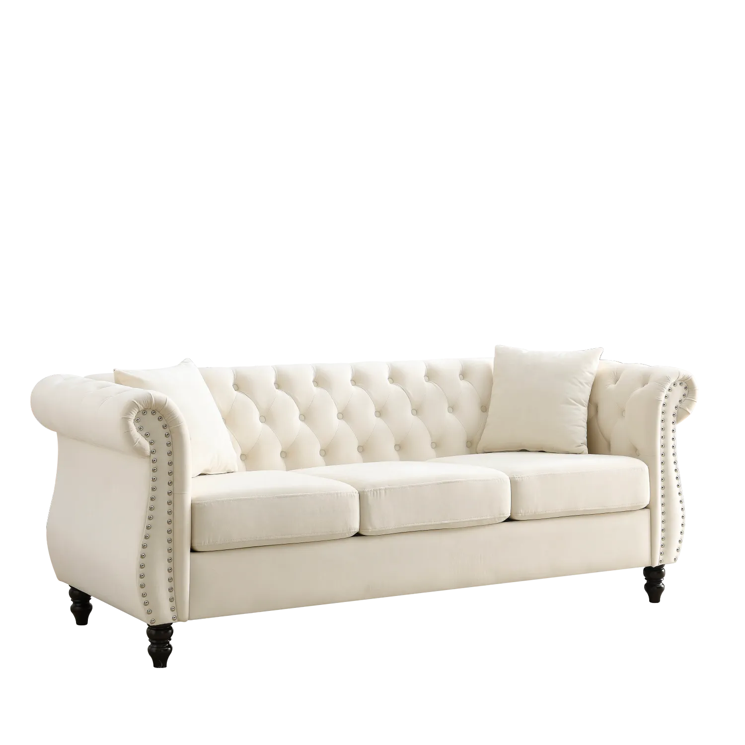 Streamdale 3-seater   2-seater Combination sofa.Beige Velvet