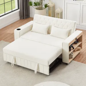 Streamdale 61.4" Pull-Out Sofa Bed Convertible Couch