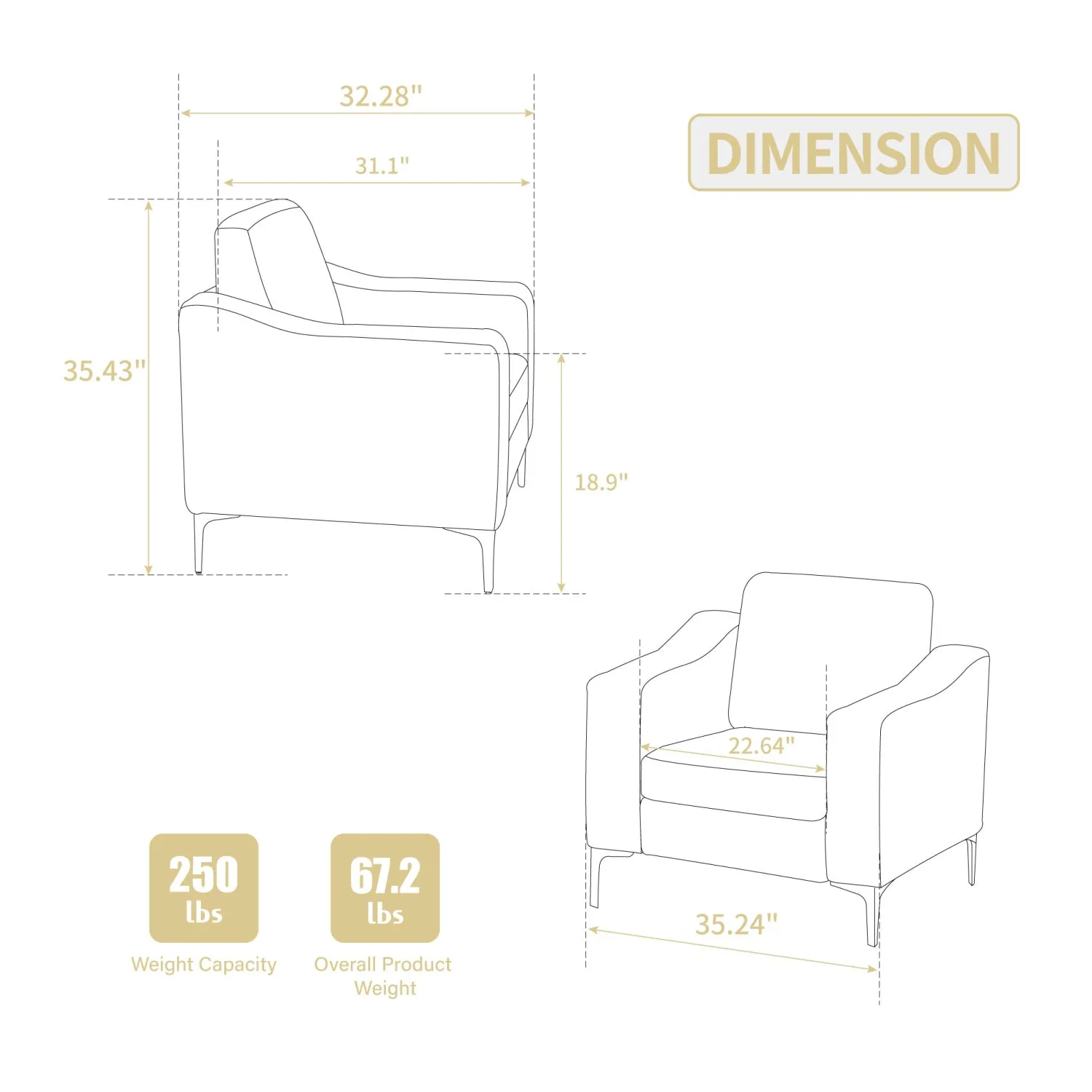 Streamdale Beige Corduroy Convertible Sectional Sofa