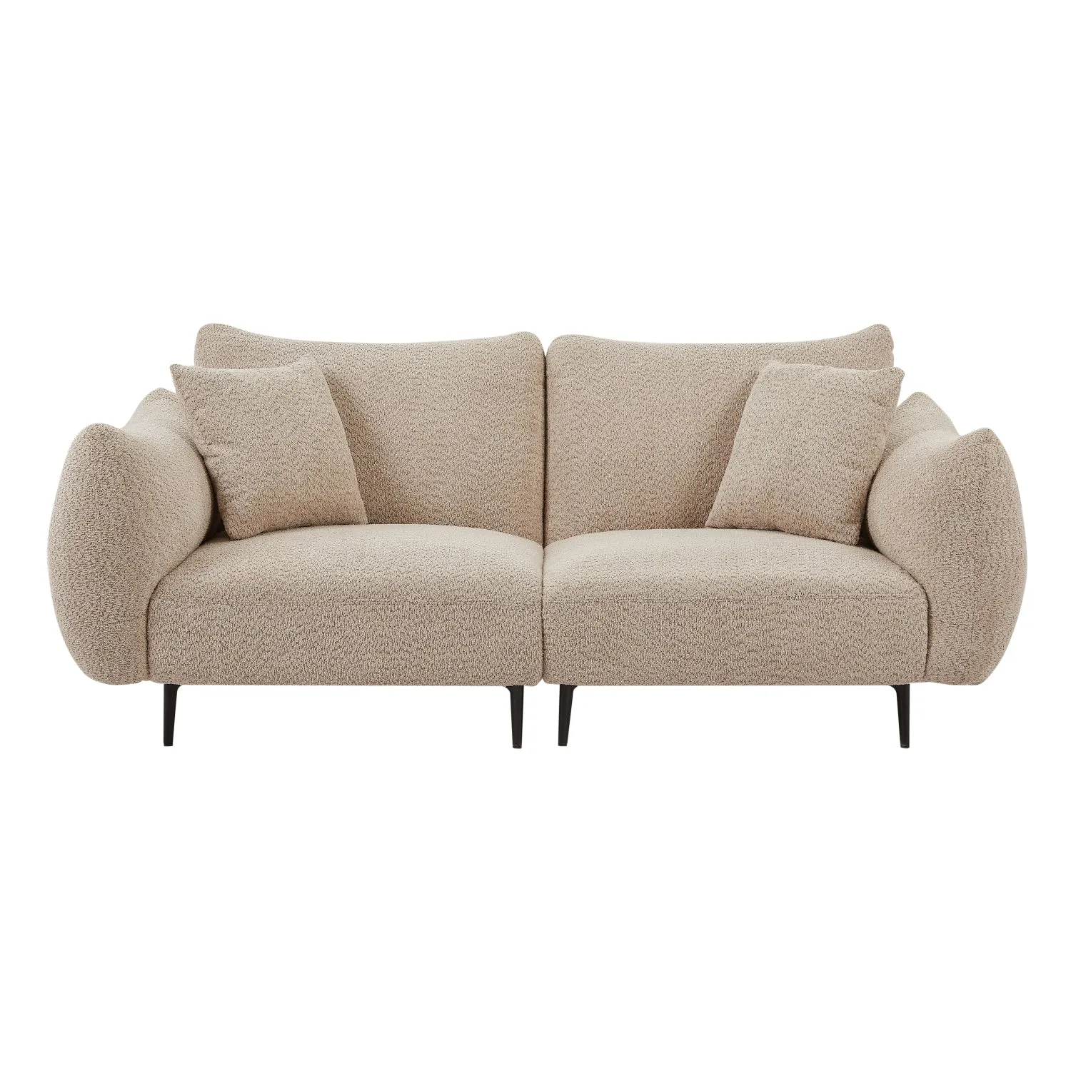 Streamdale Chenille Loveseat Sofa - Grayish Brown