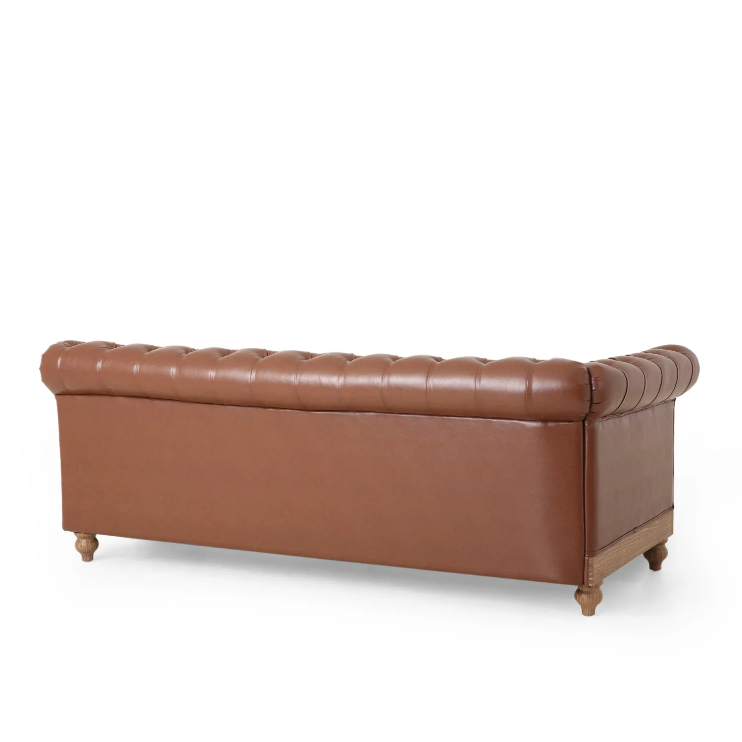 Streamdale Comfy Large Sectional Sofa with Wooden Legs, Retro Style for Living Room
