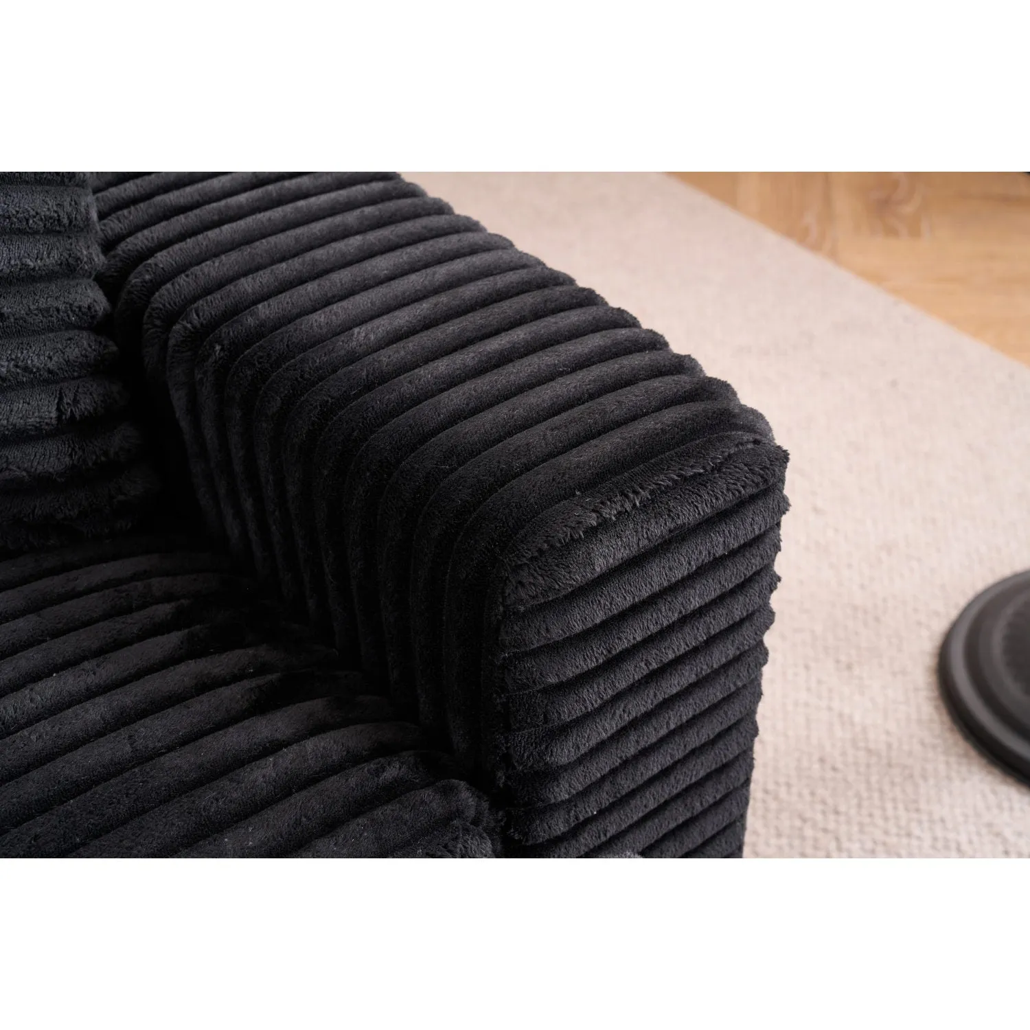 Streamdale Comfy Sleeper Chair with Ottoman