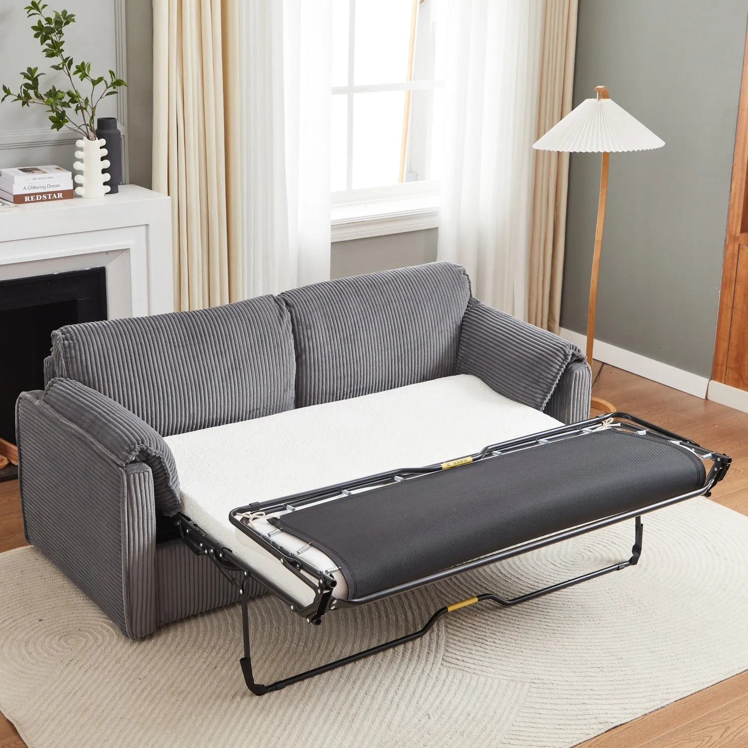 Streamdale Comfy Sleeper Sofa Bed - Pull Out Futon Couch for Living Room
