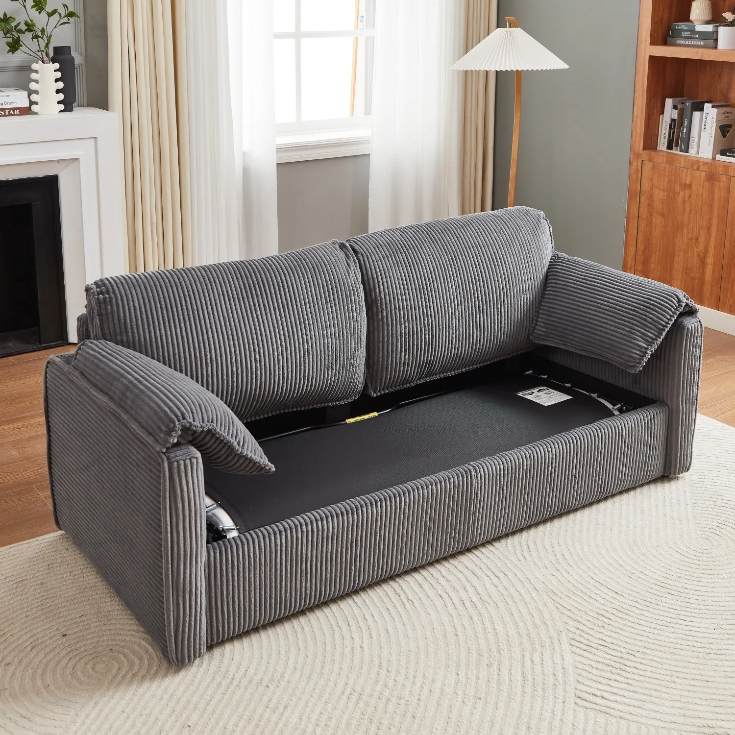 Streamdale Comfy Sleeper Sofa Bed - Pull Out Futon Couch for Living Room