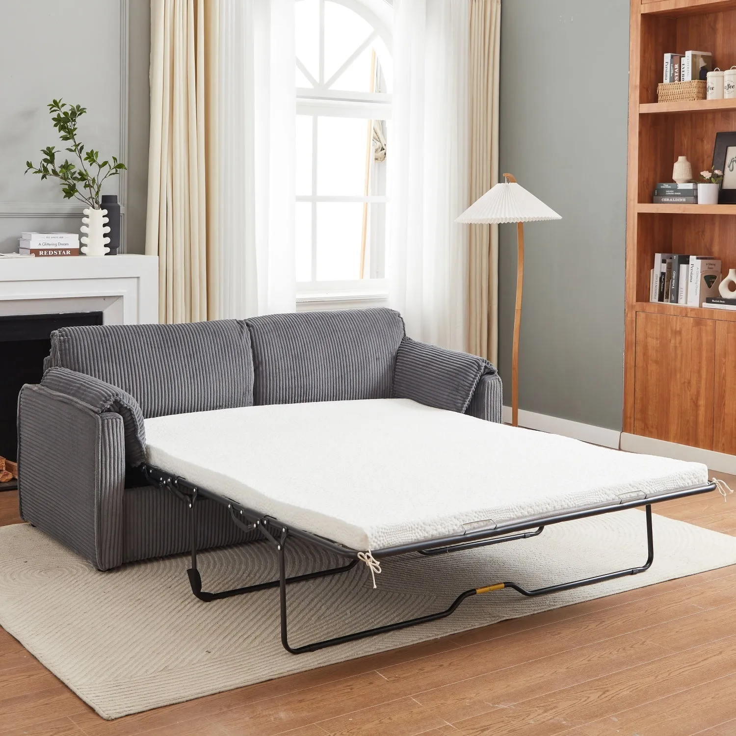 Streamdale Comfy Sleeper Sofa Bed - Pull Out Futon Couch for Living Room
