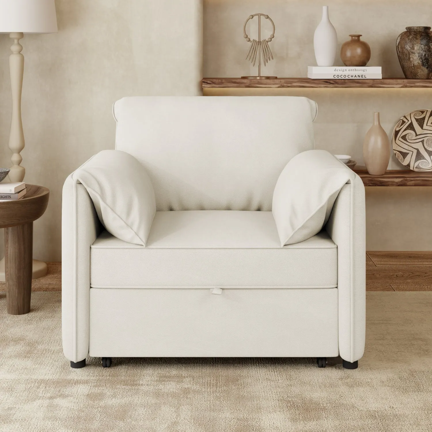 Streamdale Convertible Pull Out Sofa Bed Sleeper Chair