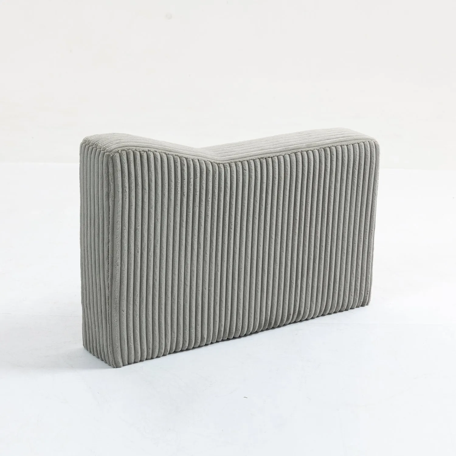 Streamdale Gray Modular Sofa Arm/Back Module