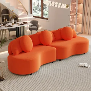 Streamdale Lamb Velvet Sofa 103.5"