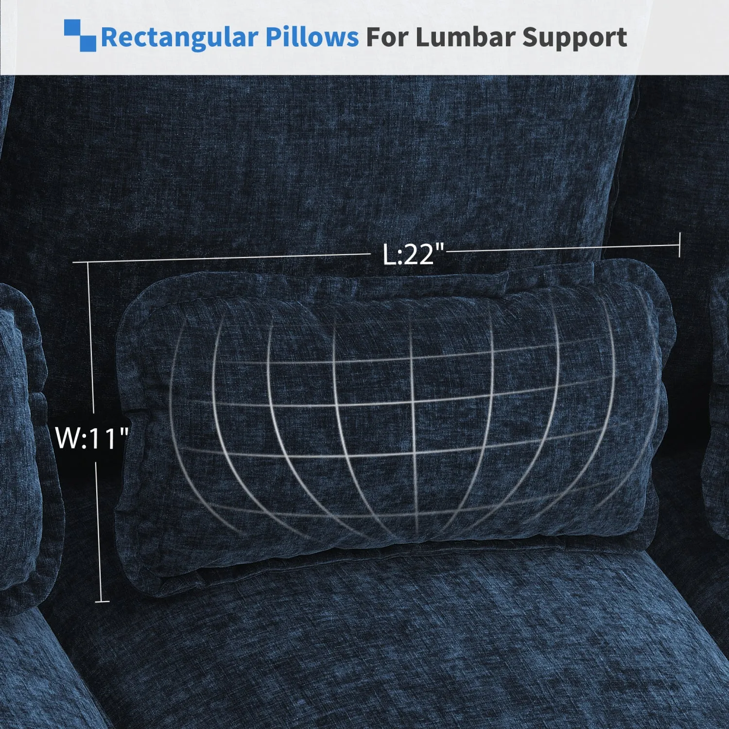 Streamdale Modern U-Shaped Sectional Sofa with Pillows & Chaise