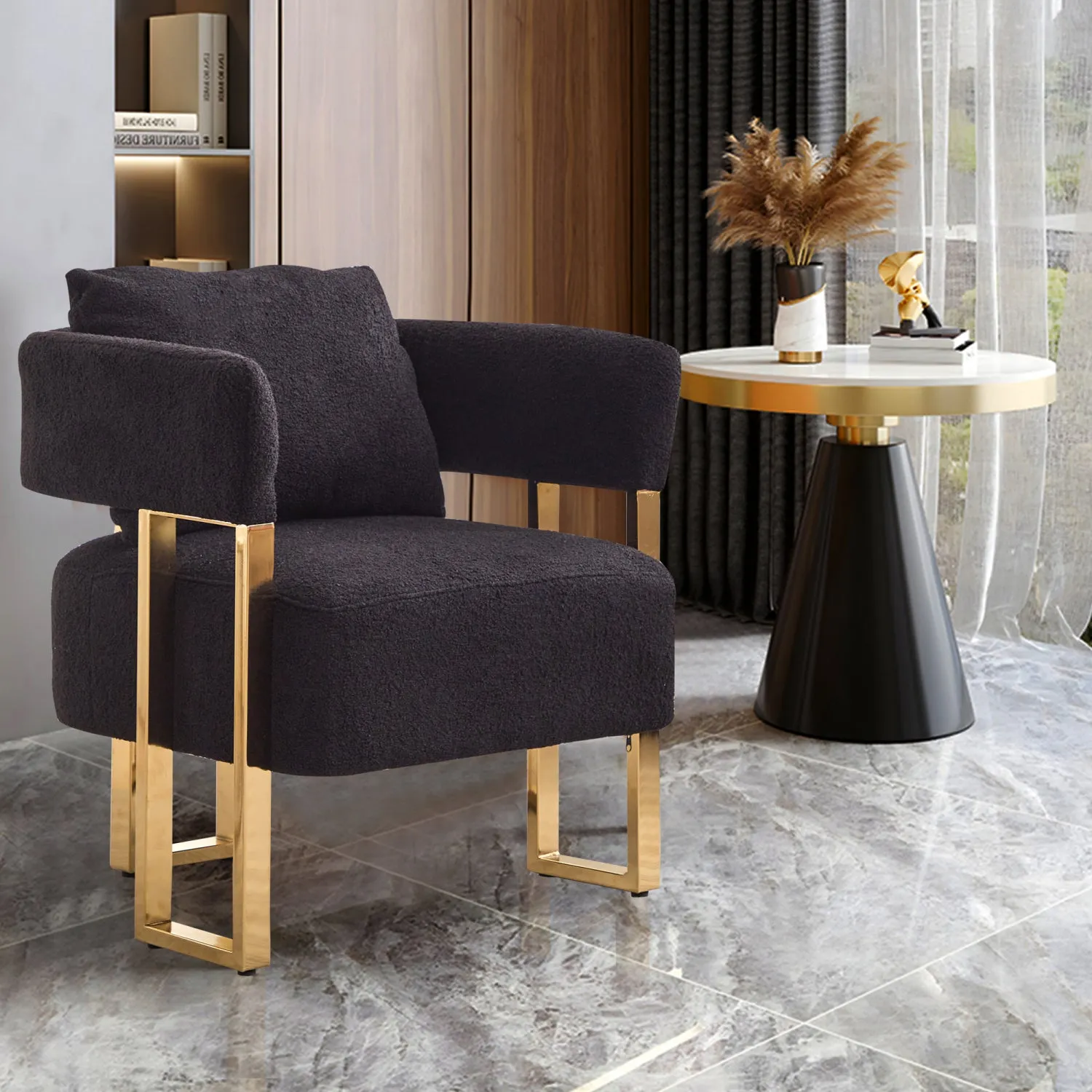 Streamdale Plush Teddy Velvet Sofa