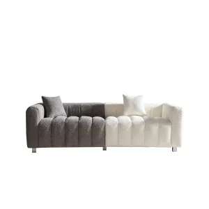 Streamdale Premium Velvet Sofa 3-Seater Loveseat with Metal Legs