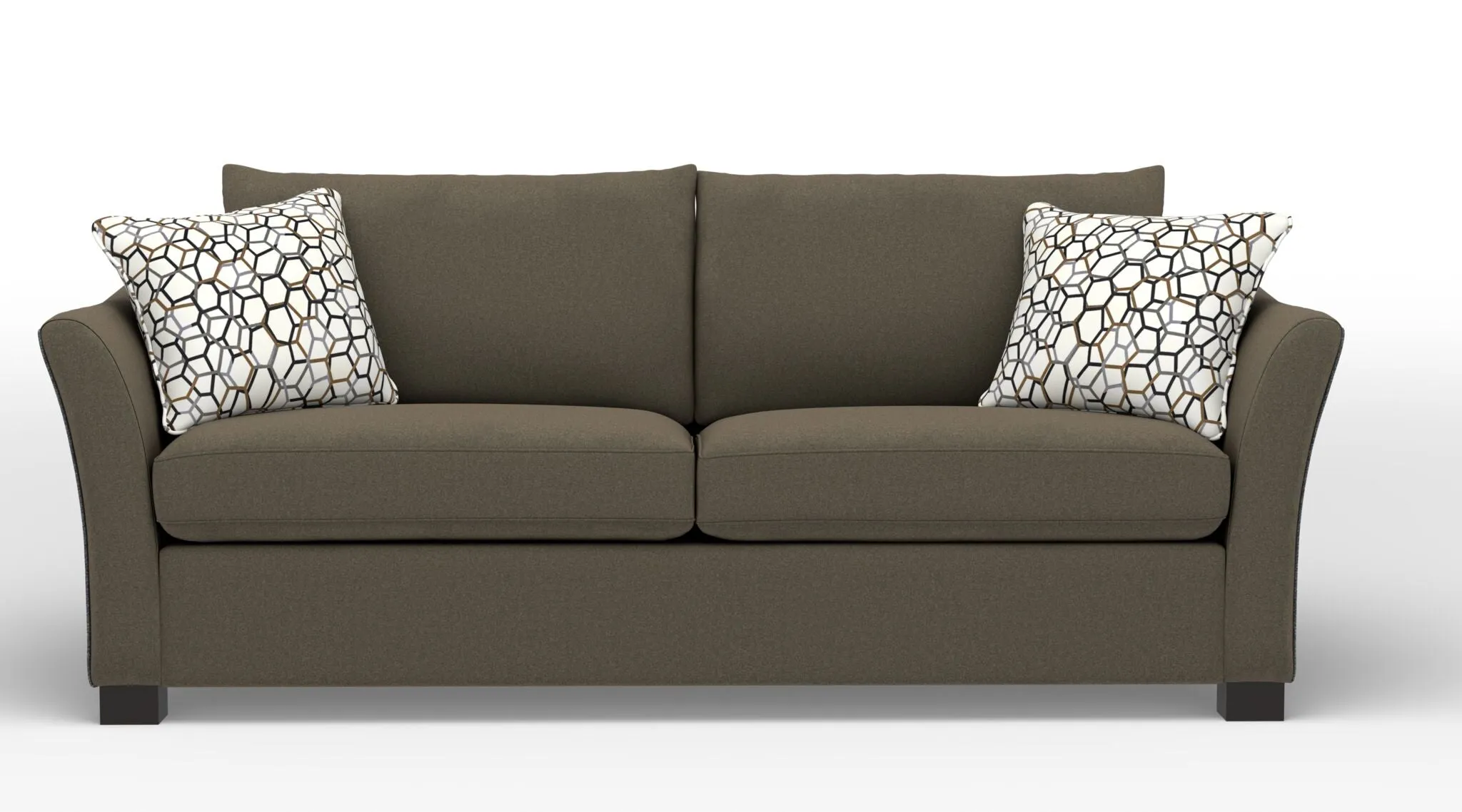 Tami Queen Sofa Bed with Innerspring Mattress - Arlo Brown