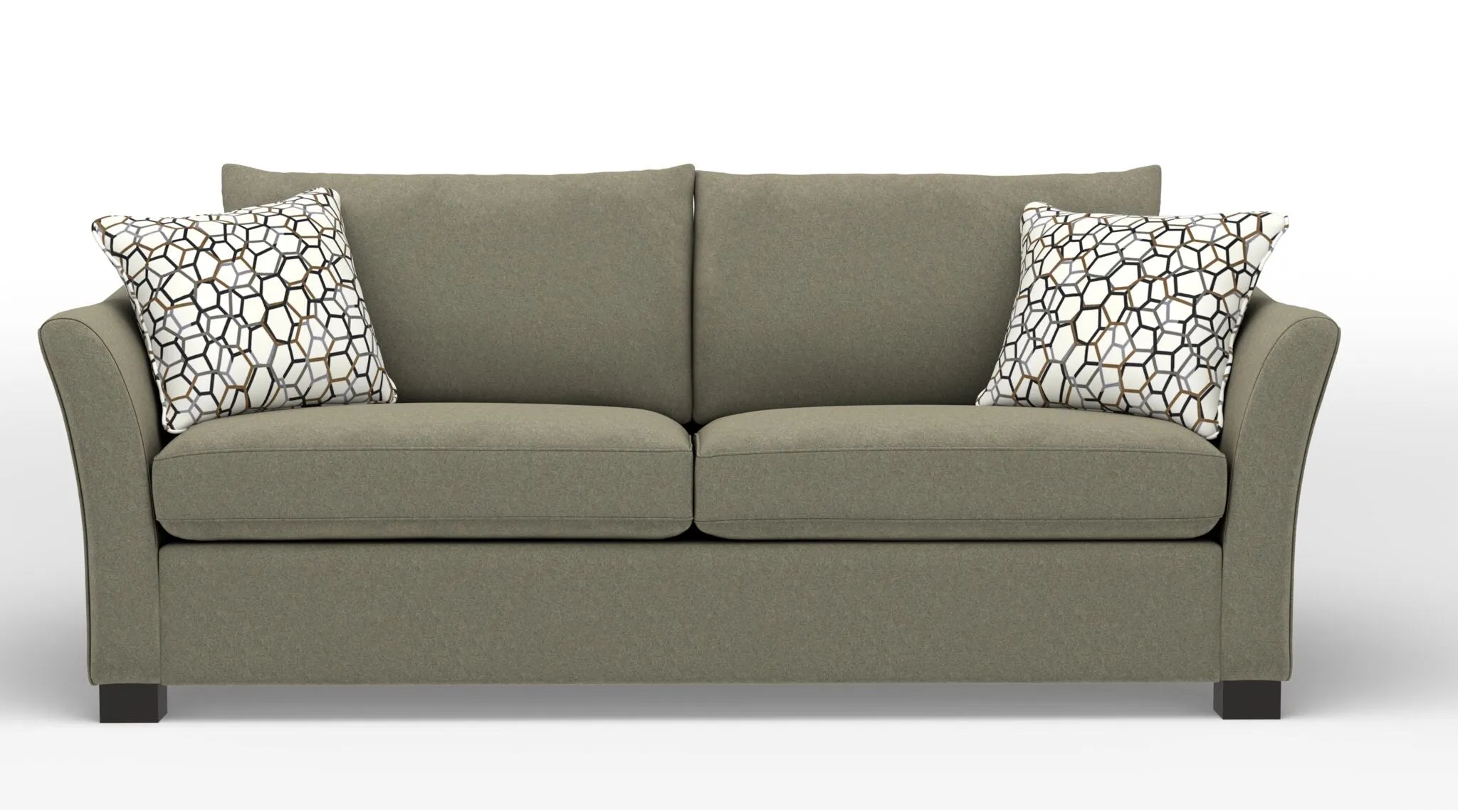 Tami Queen Sofa Bed with Innerspring Mattress - Flax Brown