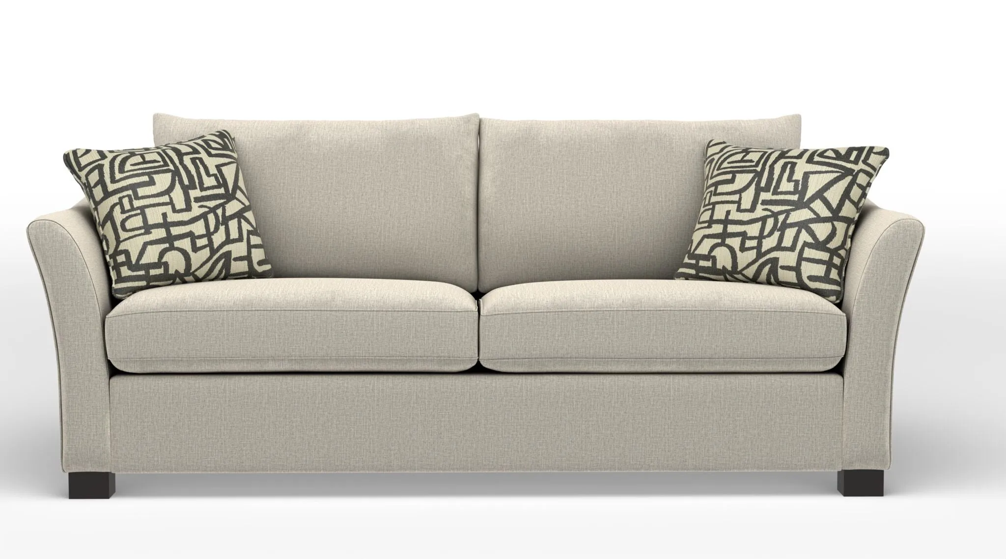 Tami Queen Sofa Bed with Innerspring Mattress - Stucco Beige