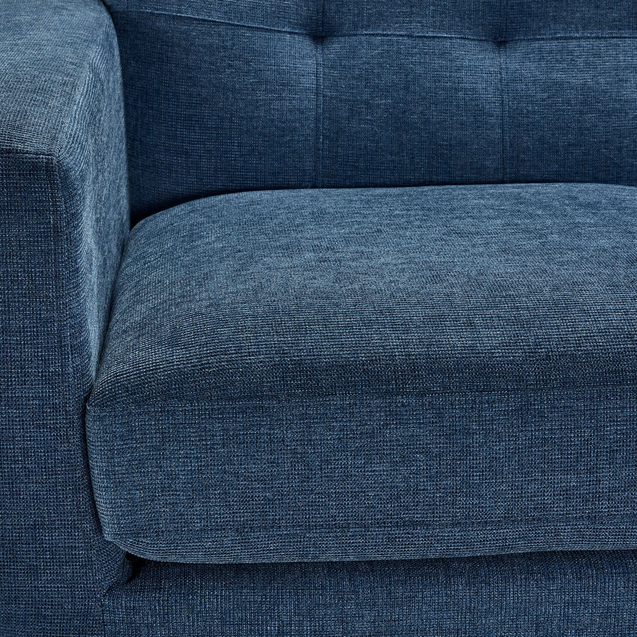 Ziva Sofa and Loveseat Set - Blue